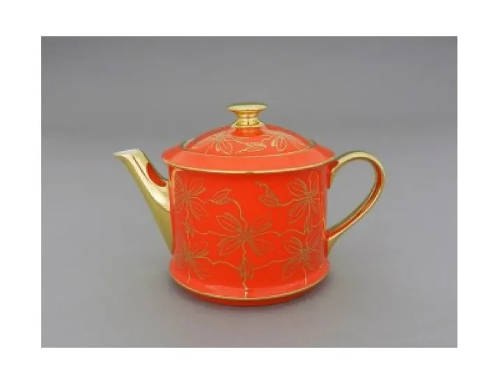 Чайник 0,40л Leander Виндзор оранжевый