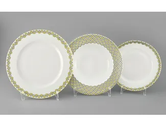 Набор тарелок 18 предметов Leander Сабина Восточное плетение