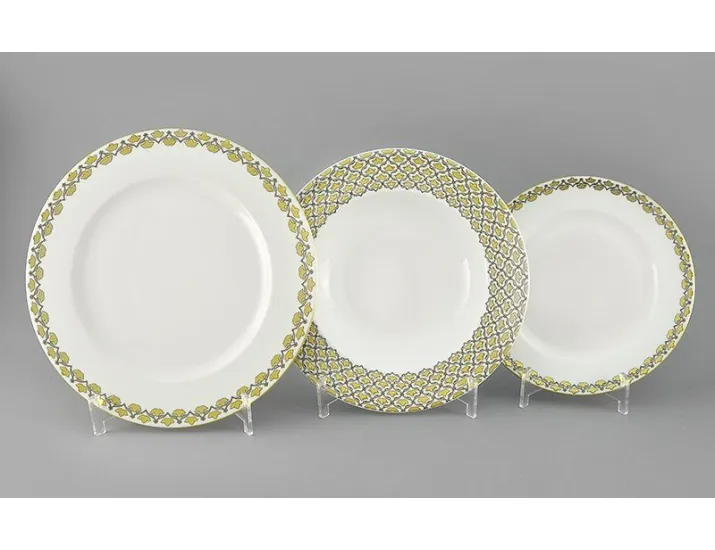 Набор тарелок 18 предметов Leander Сабина Восточное плетение