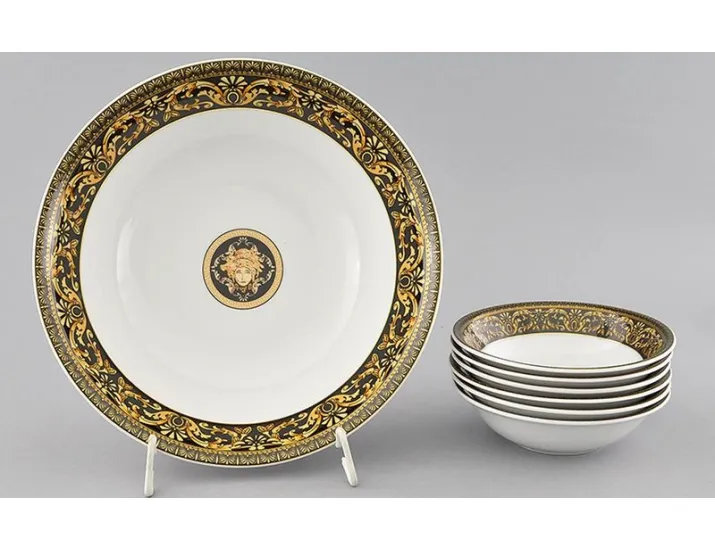 Набор салатников 7 предметов Leander Сабина Версаче декор 172B 02161416-172B