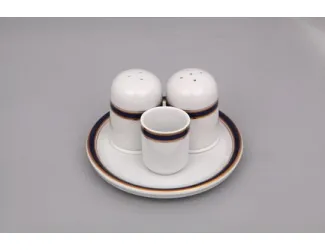 Набор для специй 4 предмета Leander Сабина Кобальтовая лента декор 0767 02162512-0767