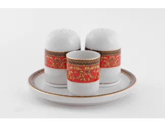 Набор для специй 4 предмета Leander Сабина Красна лента декор 0979 02162512-0979