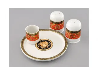 Набор для специй 4 предмета Leander Сабина Красна лента (Версаче) декор B979 02162512-B979