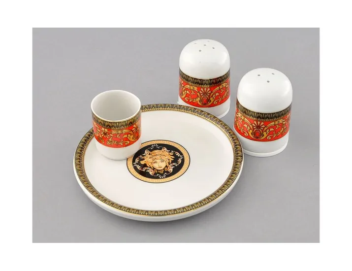 Набор для специй 4 предмета Leander Сабина Красна лента (Версаче) декор B979 02162512-B979