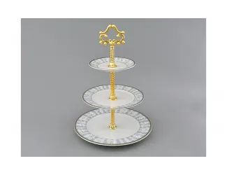 Горка Leander Сабина Серый орнамент декор 1013 02196034-1013