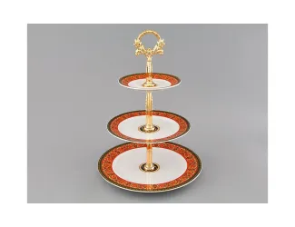 Горка Leander Сабина Красна лента (Версаче) декор B979 02196034-B979