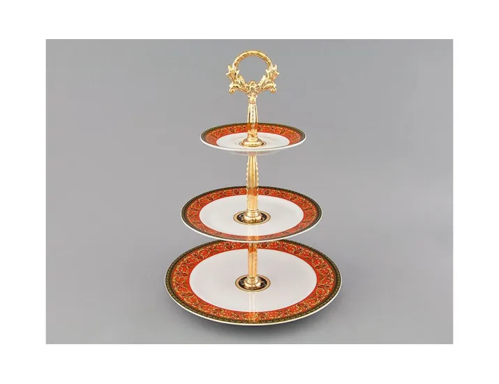 Горка Leander Сабина Красна лента (Версаче) декор B979 02196034-B979