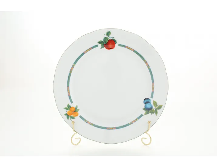 Блюдо круглое мелкое 30см Leander Мэри-Энн Фруктовый сад декор 080H 03111313-080H