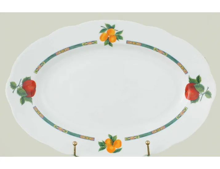 Блюдо овальное 36см Leander Мэри-Энн Фруктовый сад декор 080H 03111513-080H