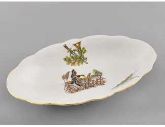 Блюдо овальное 23см Leander Мэри-Энн Охота декор 0363 03111726-0363