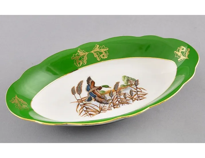 Блюдо овальное 23см Leander Мэри-Энн Царская охота 03111726-0763