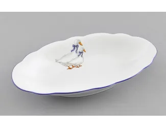 Блюдо овальное 23см Leander Мэри-Энн Гуси декор 0807 03111726-0807