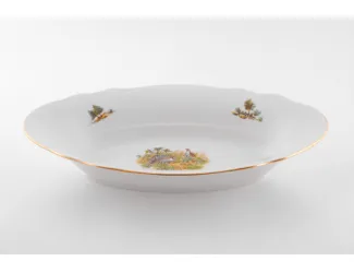 Блюдо для хлеба 33см Leander Мэри-Энн Охота декор 0363 03112816-0363