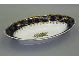 Блюдо для хлеба 33см Leander Мэри-Энн Золотая роза декор 0431 03112816-0431