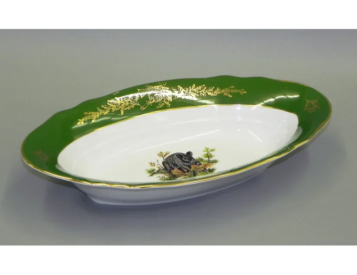 Блюдо для хлеба 33см Leander Мэри-Энн Царская охота декор 0763 03112816-0763