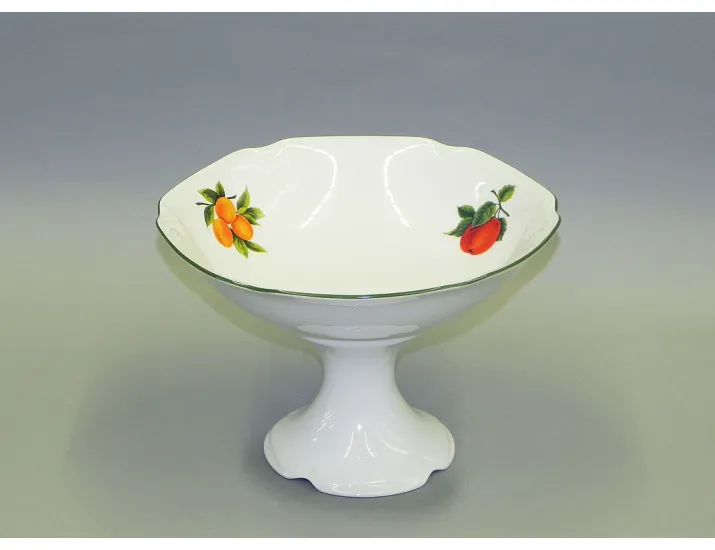 Ваза для фруктов на ножке 23см Leander Мэри-Энн Фруктовый сад декор 080H 03116154-080H