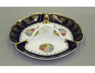 Менажница 29,5см Leander Мэри-Энн Мадонна кобальт декор 0179 03116438-0179