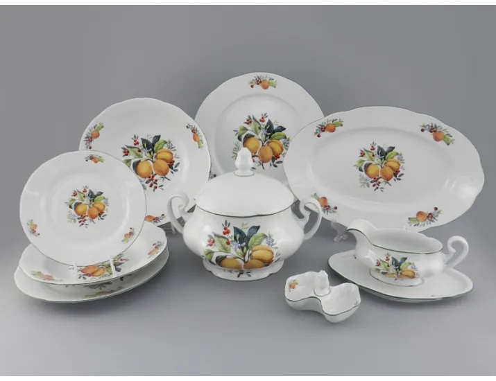 Сервиз столовый 25 предметов 6 персон Leander Мэри-Энн Абрикосы 2409