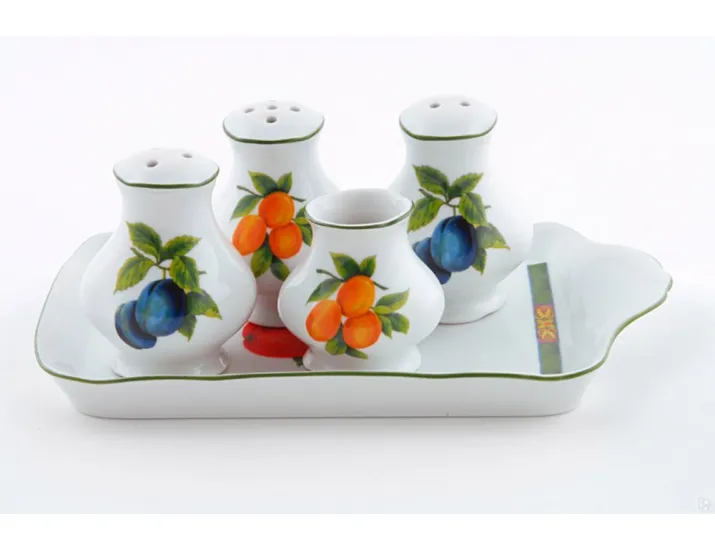 Набор для приправ 5 предметовLeander Мэри-Энн Фруктовый сад декор 080Н 03562513-080H