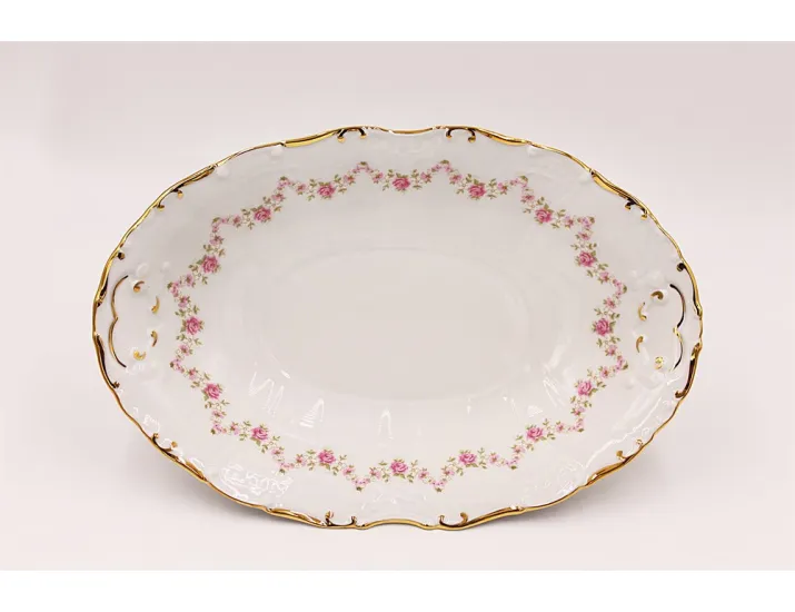 Блюдо овальное 26см Leander Амис Мелкие цветы декор 0158 06111511-0158