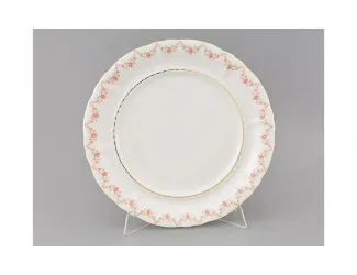 Блюдо круглое мелкое 32см Leander Соната Мелкие цветы декор 0158 07111315-0158