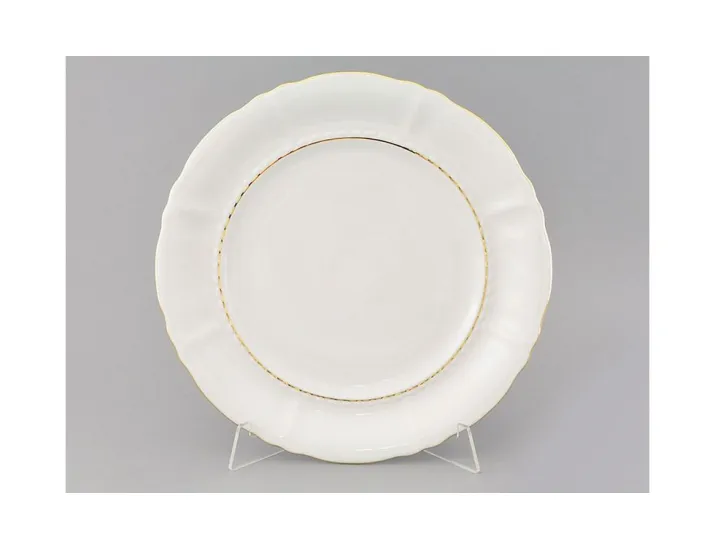 Блюдо круглое мелкое 32см Leander Соната Отводка золото декор 1139 07111315-1139