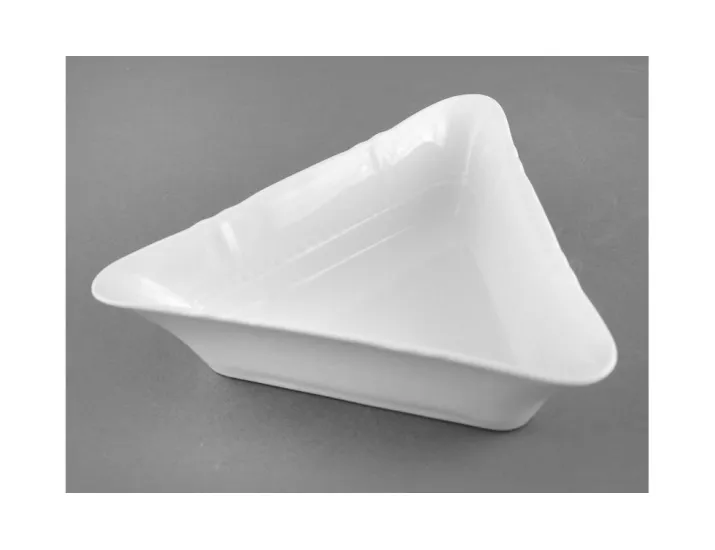 Салатник треугольный 21см Leander Соната Императорский декор 0000