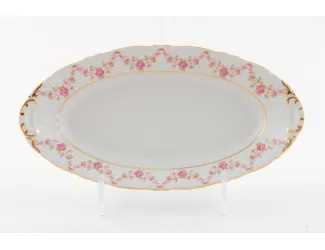 Блюдо овальное 36см Leander Соната Мелкие цветы декор 0158 07111513-0158