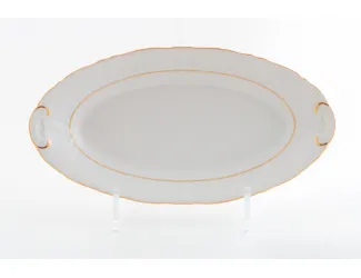 Блюдо овальное 55,5см Leander Соната Отводка золото декор 1139 07111518-1139