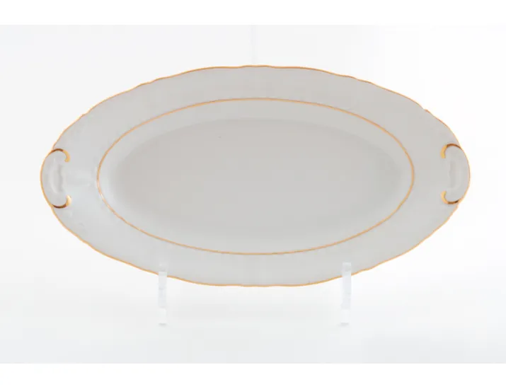 Блюдо овальное 55,5см Leander Соната Отводка золото декор 1139 07111518-1139