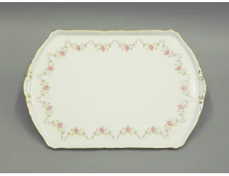 Поднос 28см Leander Соната Мелкие цветы декор 0158