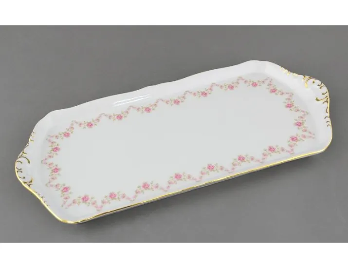 Поднос 38см Leander Соната Мелкие цветы декор 0158