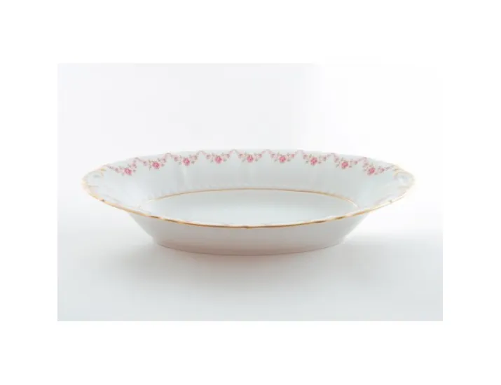 Блюдо для хлеба 33,5см Leander Соната Мелкие цветы декор 0158 07112816-0158