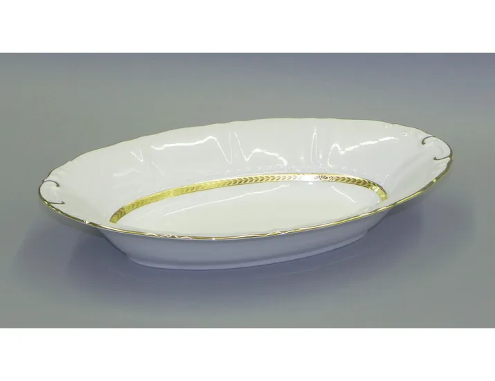 Блюдо для хлеба 33см Leander Соната Золотая лента декор 1239 07112816-1239