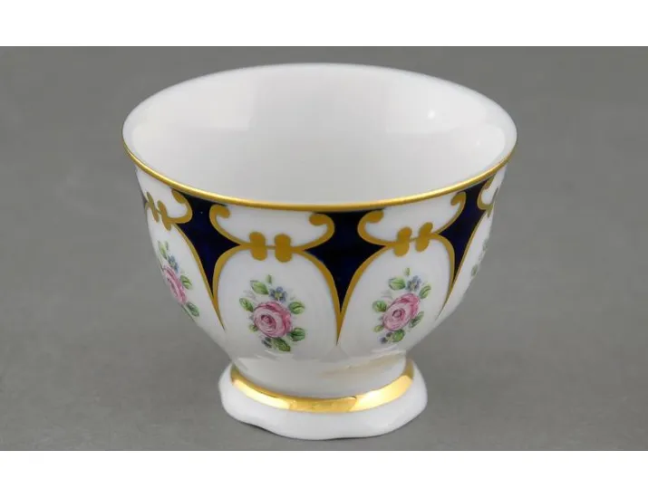 Ёмкость для джема и мёда 0,05л Leander Соната Розовый цветок кобальт декор 0419 07114912-0419