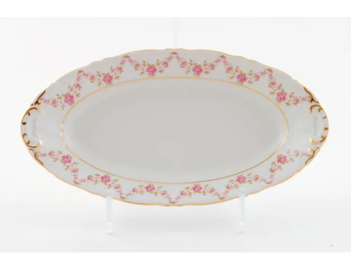 Блюдо овальное 17см Leander Соната Мелкие цветы декор 0158 07116123-0158