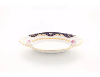 Блюдо овальное 17см Leander Соната Мелкие цветы (Кобальт) декор 0440 07116123-0440