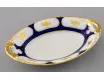 Блюдо овальное 17см Leander Соната Золотой цветок кобальт декор 0443 07116123-0443