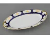 Блюдо овальное 23см Leander Соната Золотой цветок кобальт декор 0443 07116125-0443