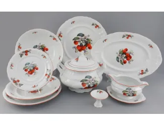 Сервиз столовый 25 предметов 6 персон Leander Соната Вишни 2406