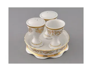 Набор для приправ 4 предмета Leander Соната Золотой орнамент декор 1373 07162512-1373