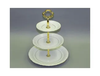 Горка 3 уровня Leander Соната Отводка золото декор 1139 07196032-1139