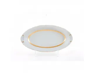 Блюдо овальн. глуб. 17См Leander Соната Золотая лента