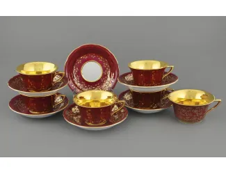 Набор чайных пар 0,15л 6Шт Leander Виндзор