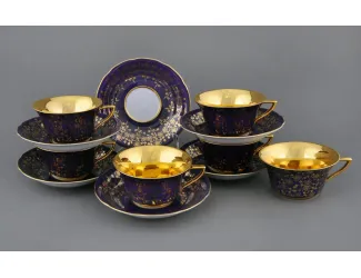 Набор чайных пар 0,15л 6Шт Leander Виндзор