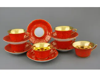 Набор чайных пар 0,15л 6Шт Leander Виндзор