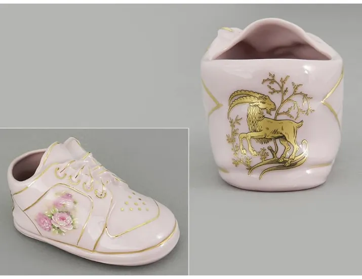 Ботиночек Leander Козерог 20218723-L100 розовый