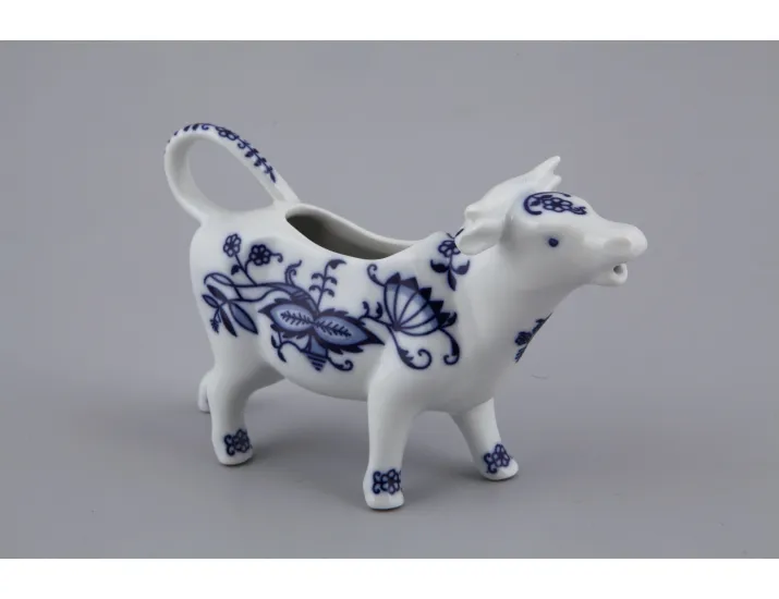 Сливочник-корова 0,07л Leander Мэри-Энн Гжель (Луковый рисунок) декор 0055