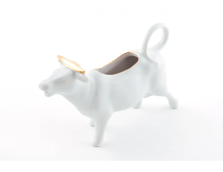 Сливочник-корова 0,07л Leander Соната  Отводка золото декор 1139