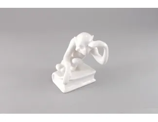 Фигурка Обезьяна на книге, высота 80 мм Leander Императорский